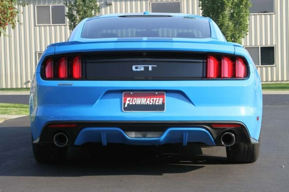 2015-2017 Ford Mustang Axle-Back Exhaust Flowmaster Stainless Steel